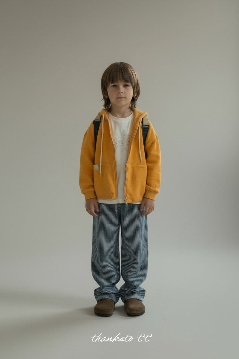 Thanksto TT - Korean Children Fashion - #todddlerfashion - Straight Denim Pants - 10