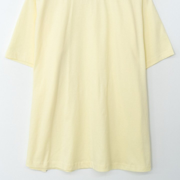 The Fine.b - Korean Women Fashion - #momslook - Silket Basic Short Sleeve Tee - 5