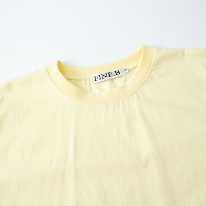 The Fine.b - Korean Women Fashion - #momslook - Silket Basic Short Sleeve Tee - 7