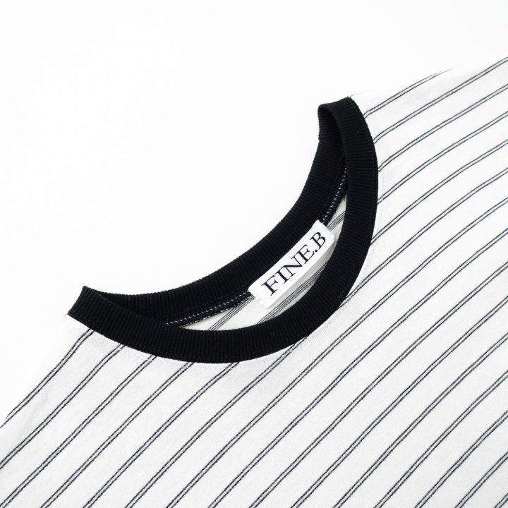 The Fine.b - Korean Women Fashion - #romanticstyle - Selly Crop Box Tee - 7