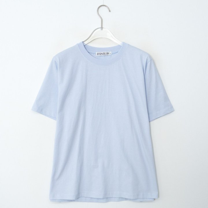 The Fine.b - Korean Women Fashion - #vintageinspired - Silket Basic Short Sleeve Tee - 11