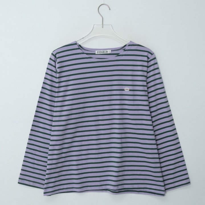 The Fine.b - Korean Women Fashion - #womensfashion - Basic Stripe Tee - 2