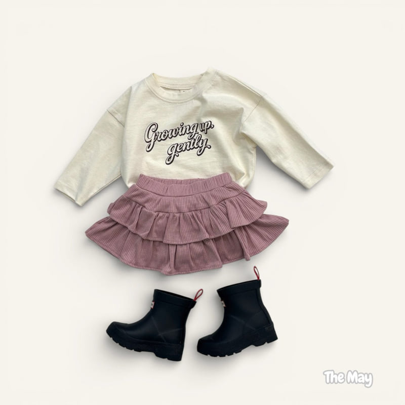 The May - Korean Children Fashion - #Kfashion4kids - Ribbed Tiered Skirt - 10