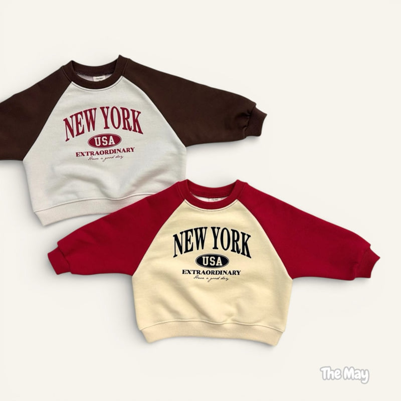 The May - Korean Children Fashion - #Kfashion4kids - New York Raglan Sweatshirt - 6