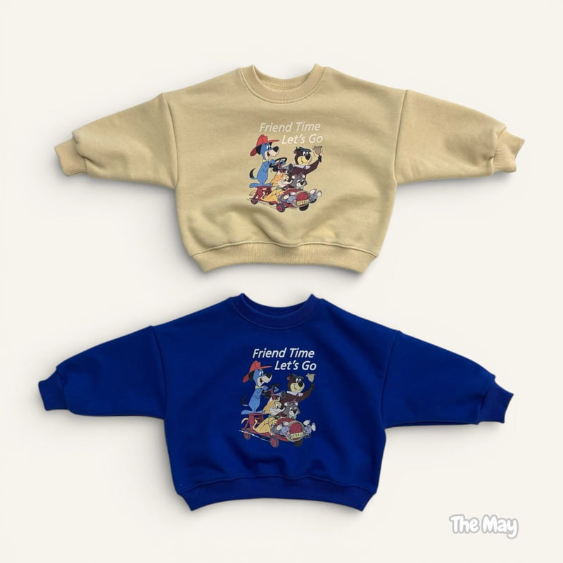 The May - Korean Children Fashion - #Kfashion4kids - Let’s Go Character Sweatshirt - 2