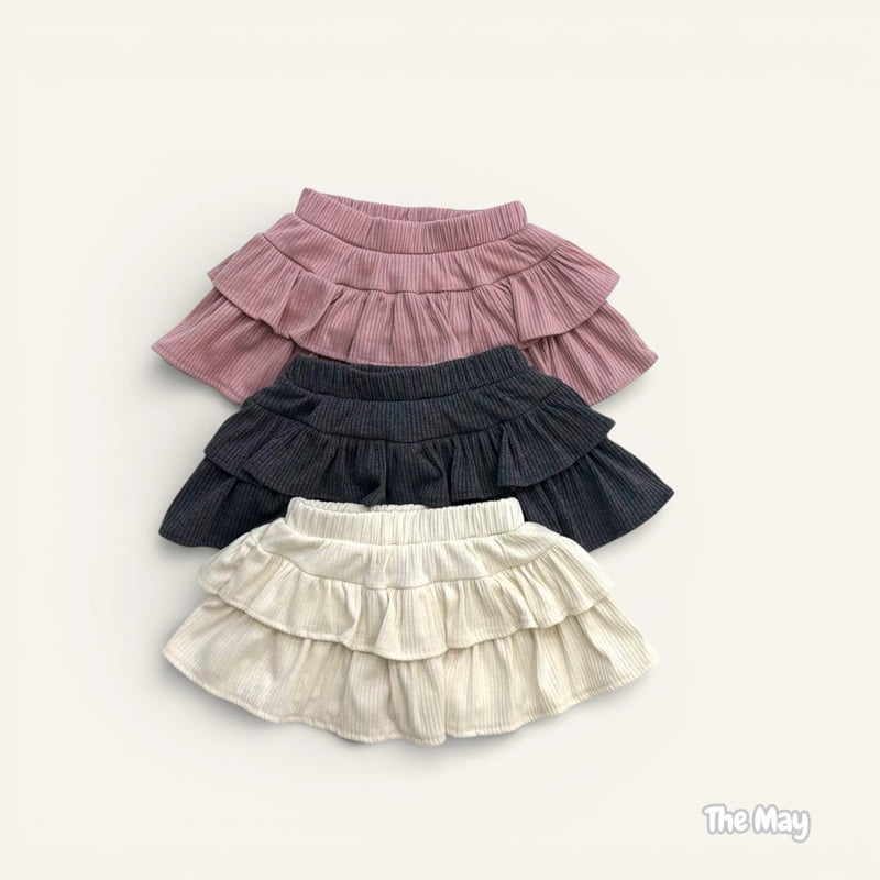 The May - Korean Children Fashion - #childofig - Ribbed Tiered Skirt - 2