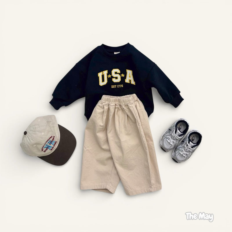 The May - Korean Children Fashion - #childofig - USA Embroidered Sweatshirt - 6