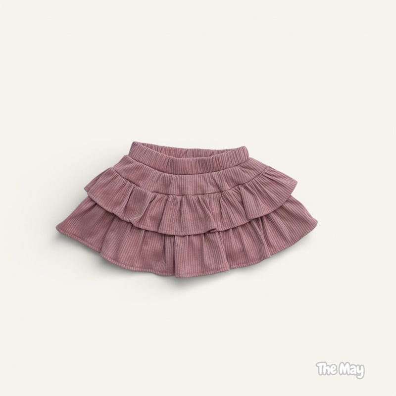 The May - Korean Children Fashion - #childrensboutique - Ribbed Tiered Skirt - 3