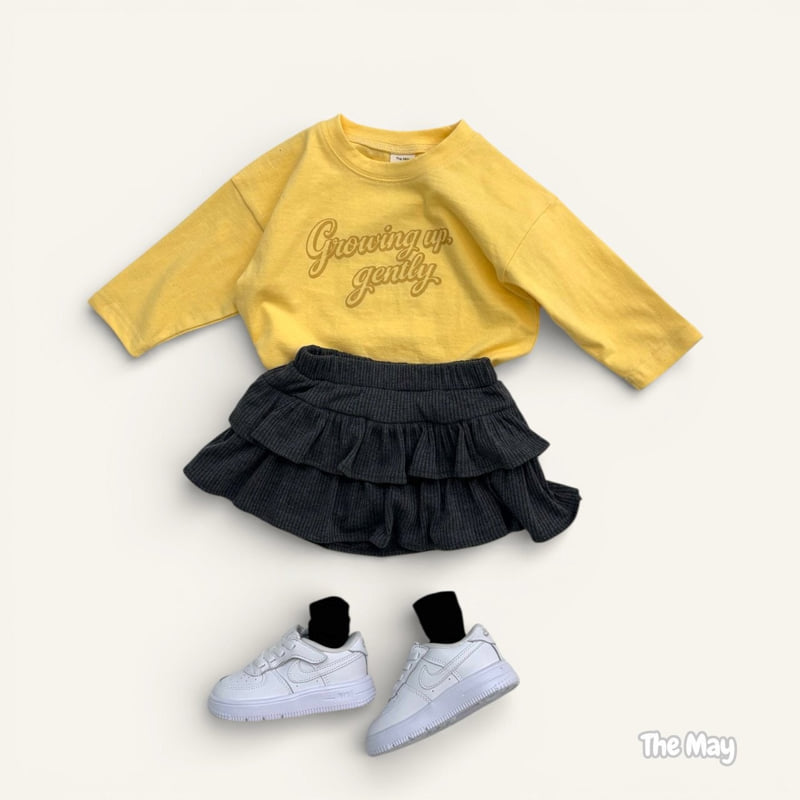 The May - Korean Children Fashion - #fashionkids - Ribbed Tiered Skirt - 6