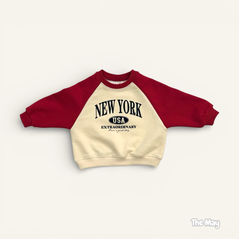 The May - Korean Children Fashion - #kidsshorts - New York Raglan Sweatshirt - 4