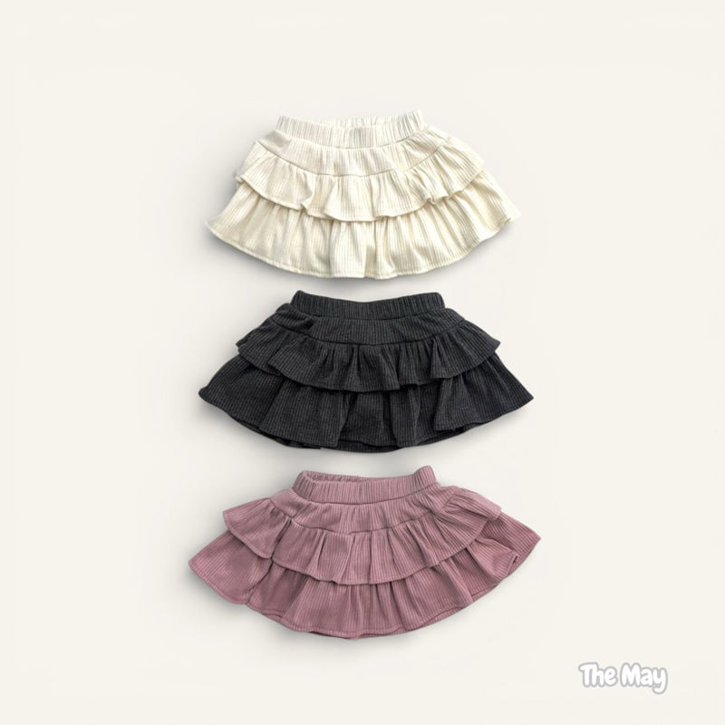 The May - Korean Children Fashion - #kidzfashiontrend - Ribbed Tiered Skirt - 9