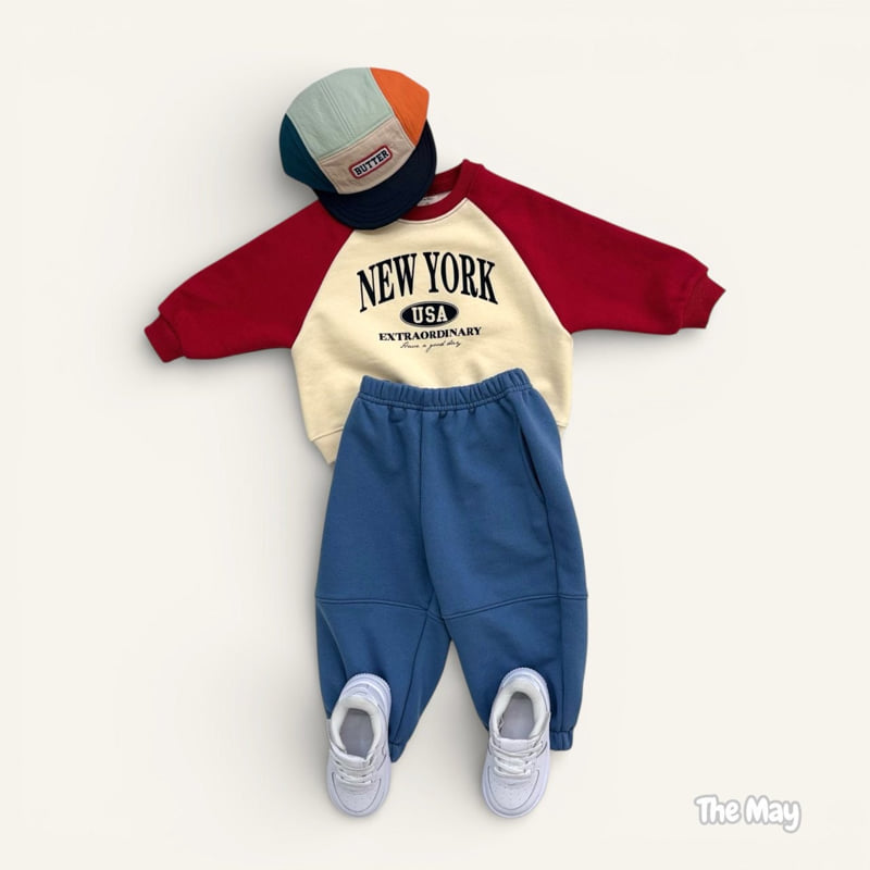 The May - Korean Children Fashion - #kidzfashiontrend - New York Raglan Sweatshirt - 5