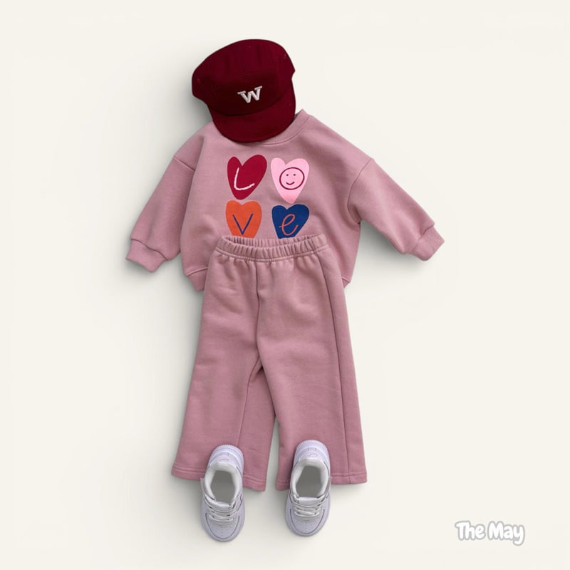 The May - Korean Children Fashion - #littlefashionista - Colorful Love Sweatshirt - 5
