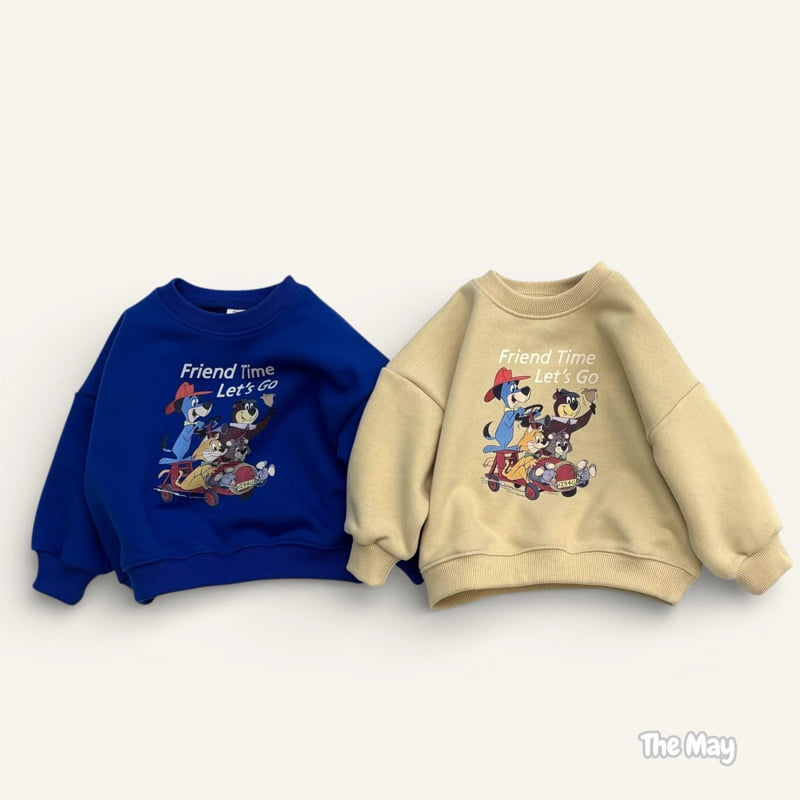 The May - Korean Children Fashion - #littlefashionista - Let’s Go Character Sweatshirt - 3