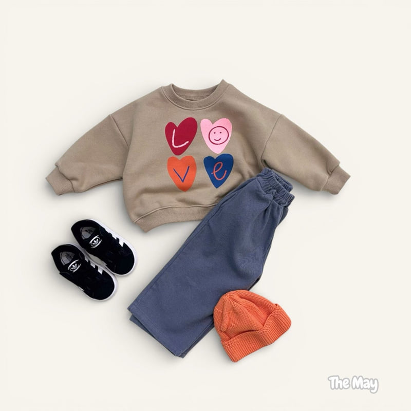 The May - Korean Children Fashion - #magicofchildhood - Colorful Love Sweatshirt - 6