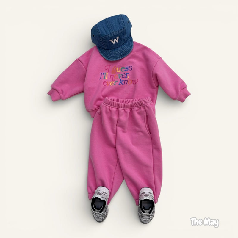 The May - Korean Children Fashion - #magicofchildhood - Rainbow Lettering Sweatshirt - 4