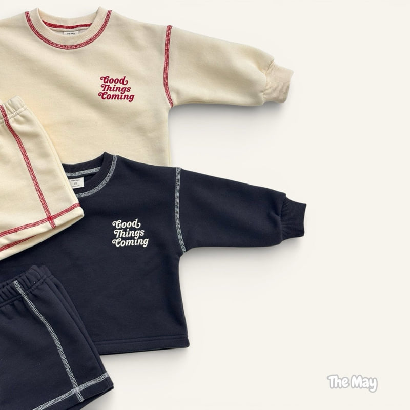 The May - Korean Children Fashion - #toddlerclothing - Coming Top Bottom Set - 4