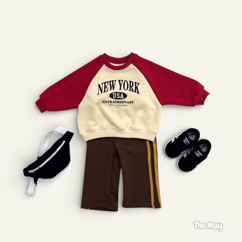 The May - Korean Children Fashion - #todddlerfashion - New York Raglan Sweatshirt - 11