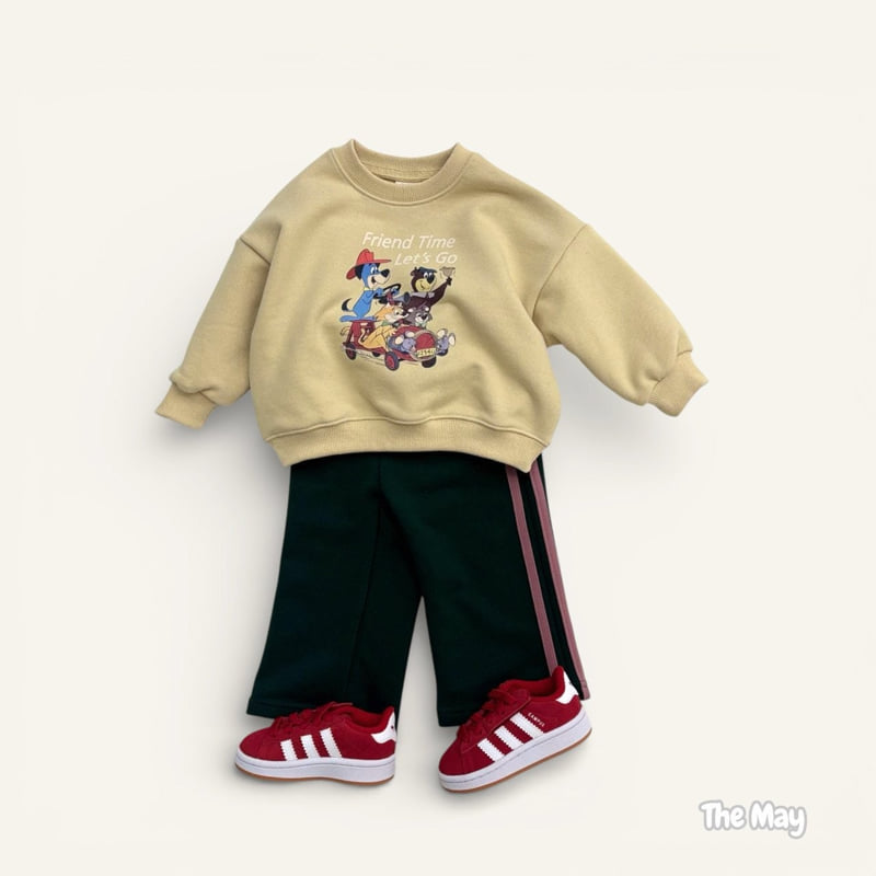 The May - Korean Children Fashion - #todddlerfashion - Let’s Go Character Sweatshirt - 7