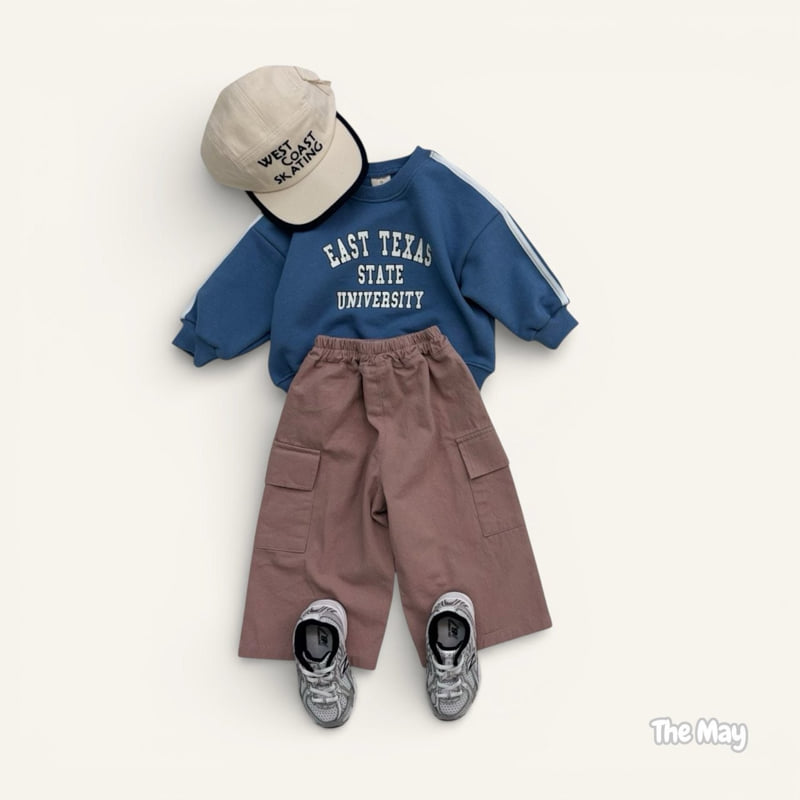 The May - Korean Children Fashion - #toddlerclothing - Texas Taping Sweatshirt - 6