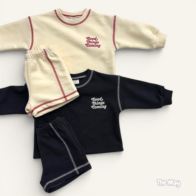 The May - Korean Children Fashion - #toddlerclothing - Coming Top Bottom Set - 3