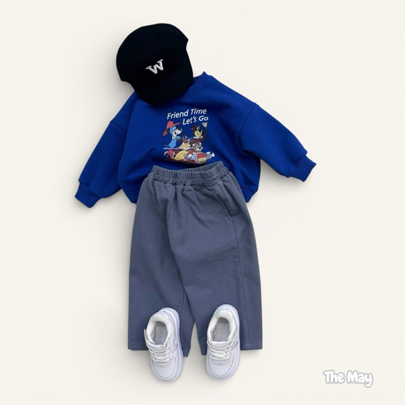 The May - Korean Children Fashion - #toddlerclothing - Let’s Go Character Sweatshirt - 8