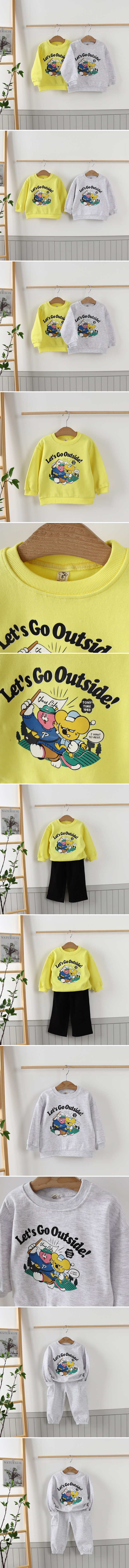 Tony - Korean Children Fashion - #littlefashionista - Outside Sweatshirt