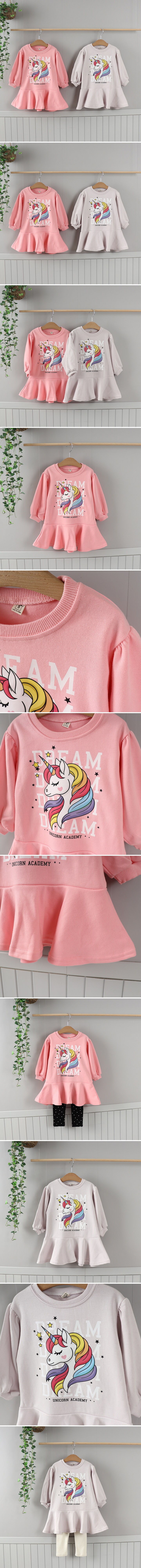 Tony - Korean Children Fashion - #minifashionista - Unicorn One-Piece