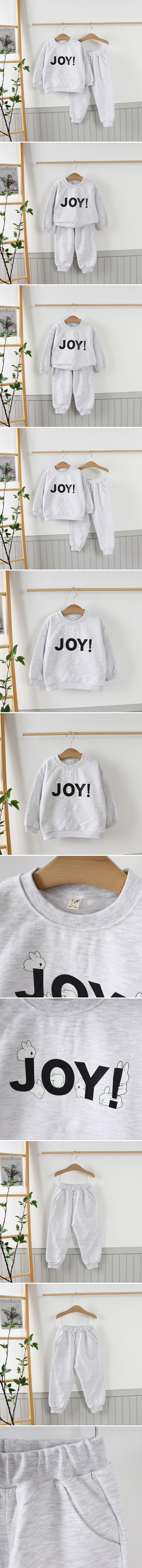 Tony - Korean Children Fashion - #stylishchildhood - Joy Top Bottom Set