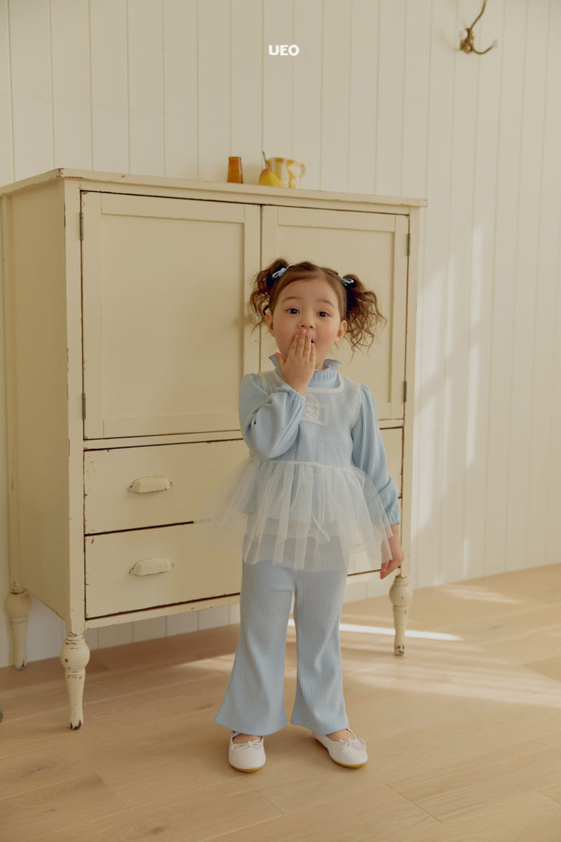 U Eo - Korean Children Fashion - #Kfashion4kids - Cherry Frill Set - 10