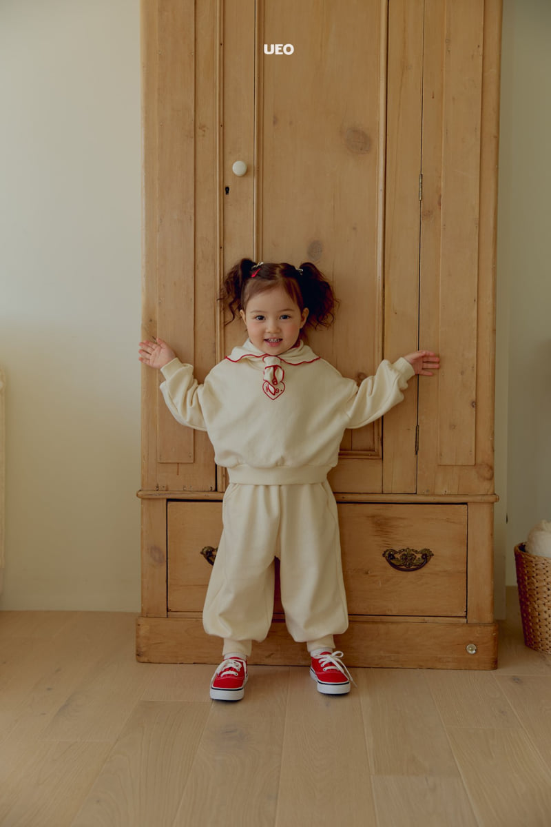 U Eo - Korean Children Fashion - #Kfashion4kids - Hug Top Bottom Set - 5