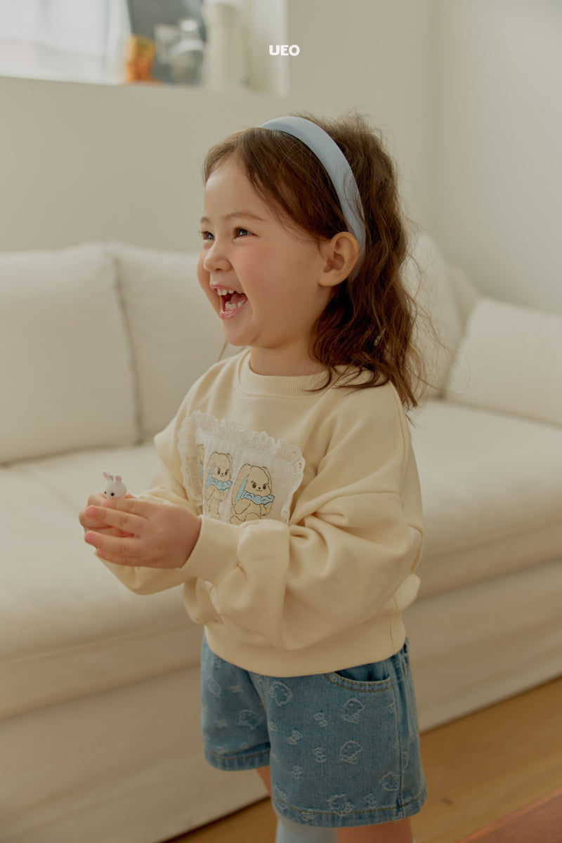 U Eo - Korean Children Fashion - #childofig - Rabbit Sweatshirt - 7