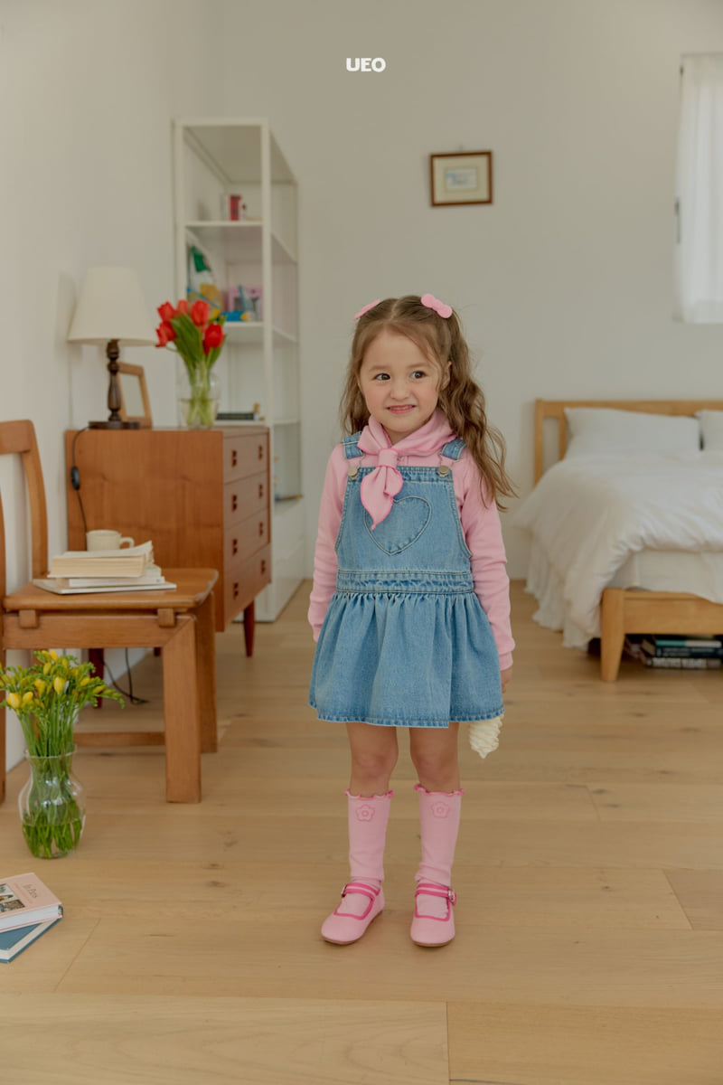 U Eo - Korean Children Fashion - #childofig - Madeleine Button Tee - 10