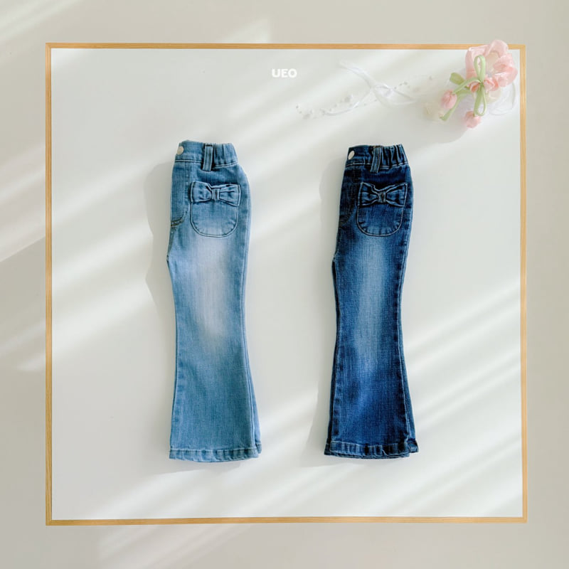 U Eo - Korean Children Fashion - #childofig - Bliss Ribbon Bootcut Pants