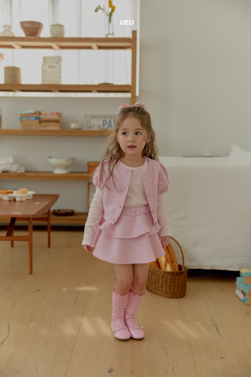 U Eo - Korean Children Fashion - #childrensboutique - Sugar Frill Skirt - 8