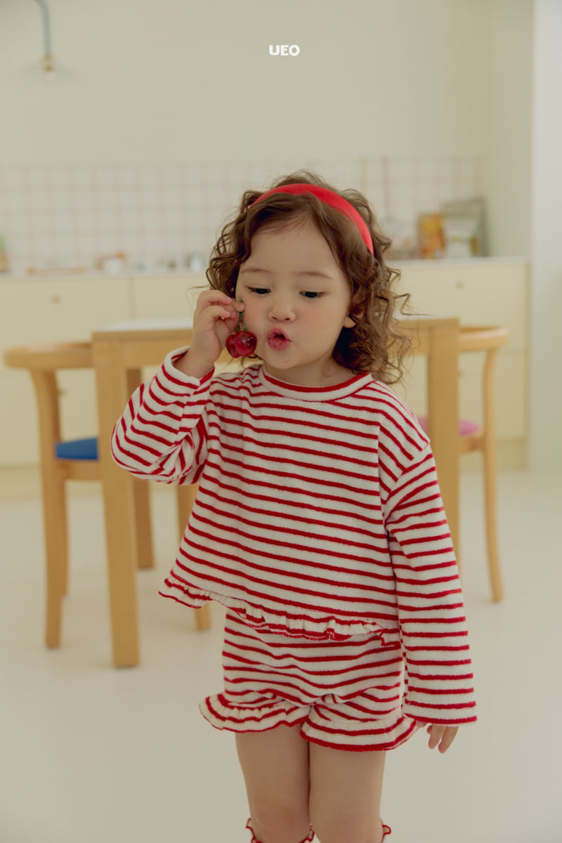 U Eo - Korean Children Fashion - #childrensboutique - Bunny Bunny Frill Tee - 6