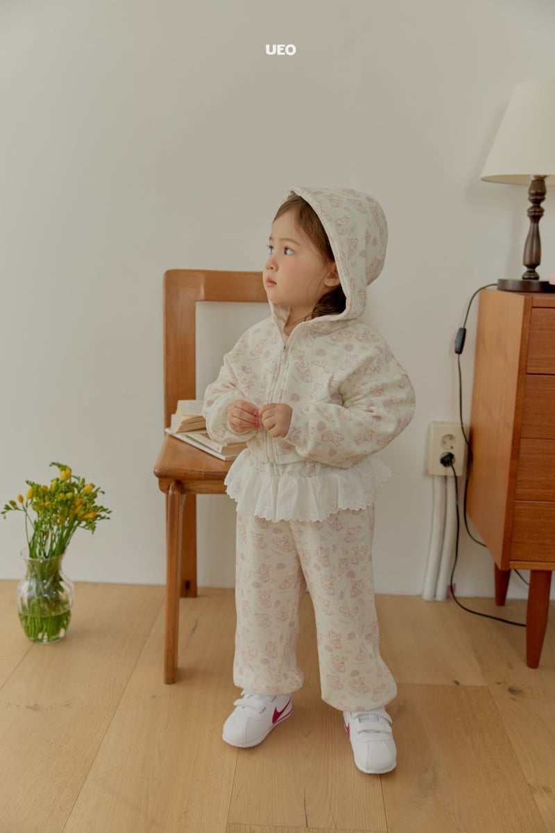 U Eo - Korean Children Fashion - #childrensboutique - Hello Lace Jogger Pants - 7