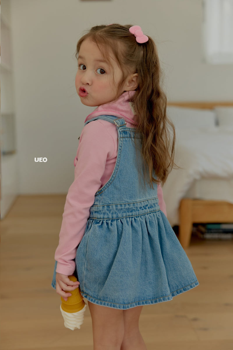 U Eo - Korean Children Fashion - #childrensboutique - Madeleine Button Tee - 11