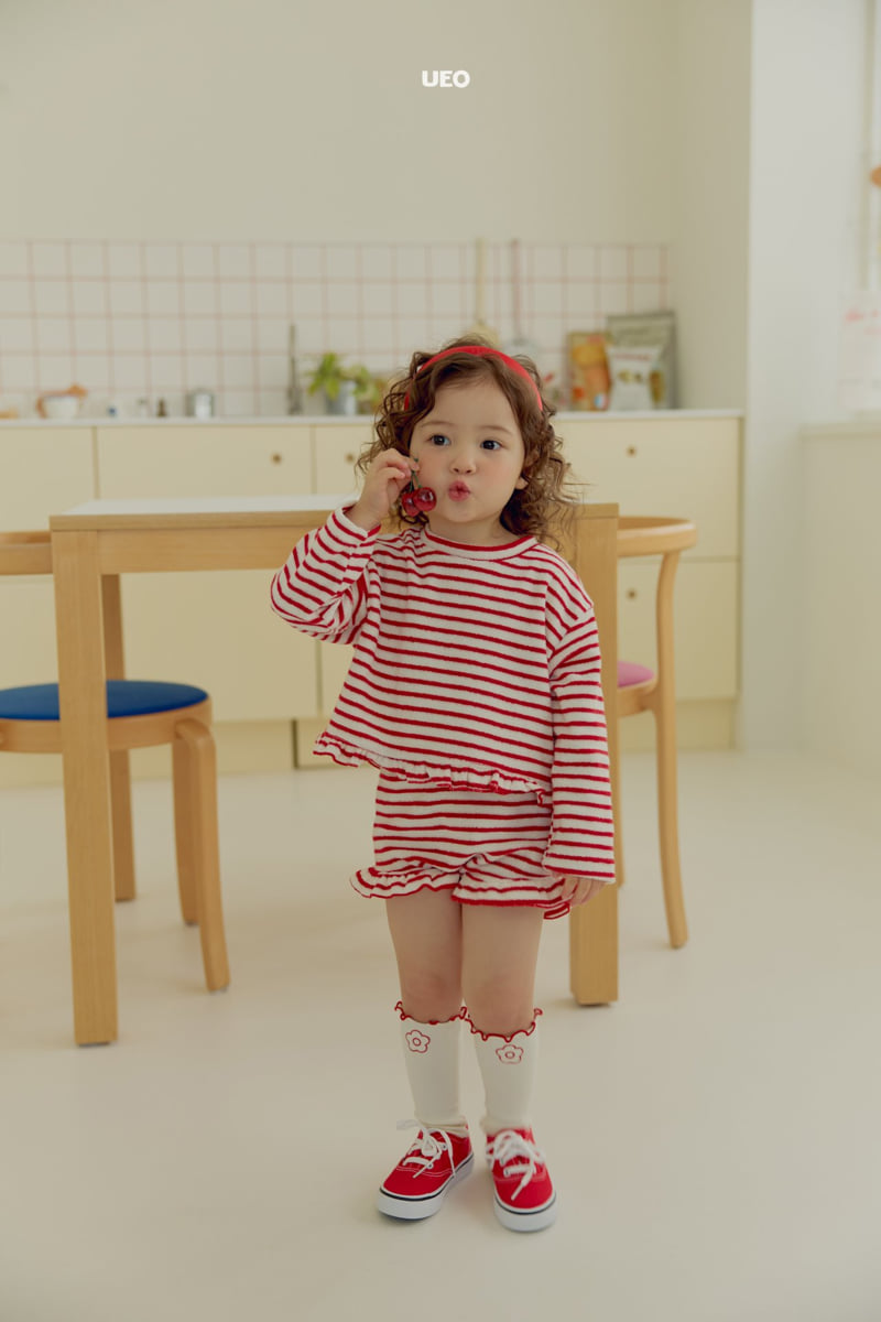 U Eo - Korean Children Fashion - #designkidswear - Bunny Bunny Frill Tee - 7