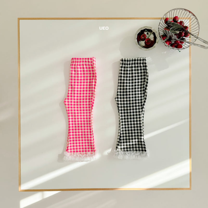 U Eo - Korean Children Fashion - #designkidswear - Toy Lace Bootcut Pants