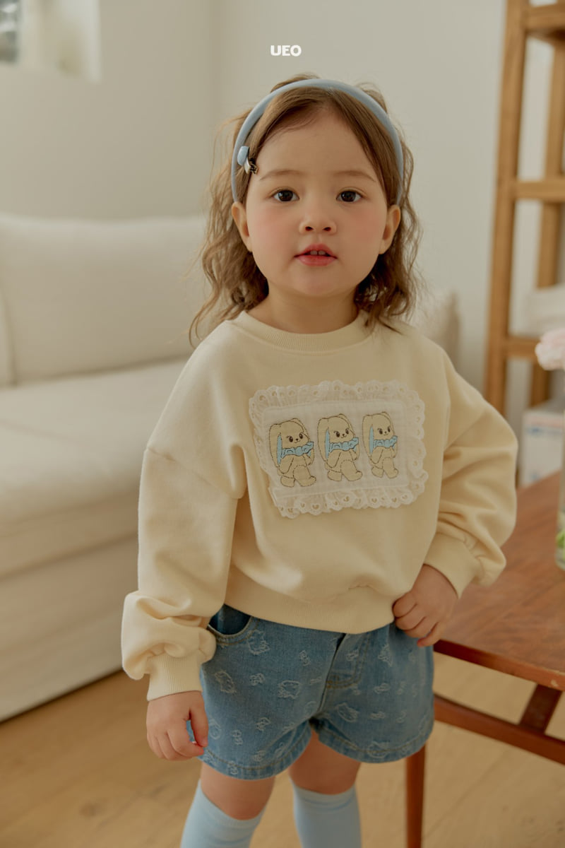 U Eo - Korean Children Fashion - #designkidswear - Rabbit Sweatshirt - 9