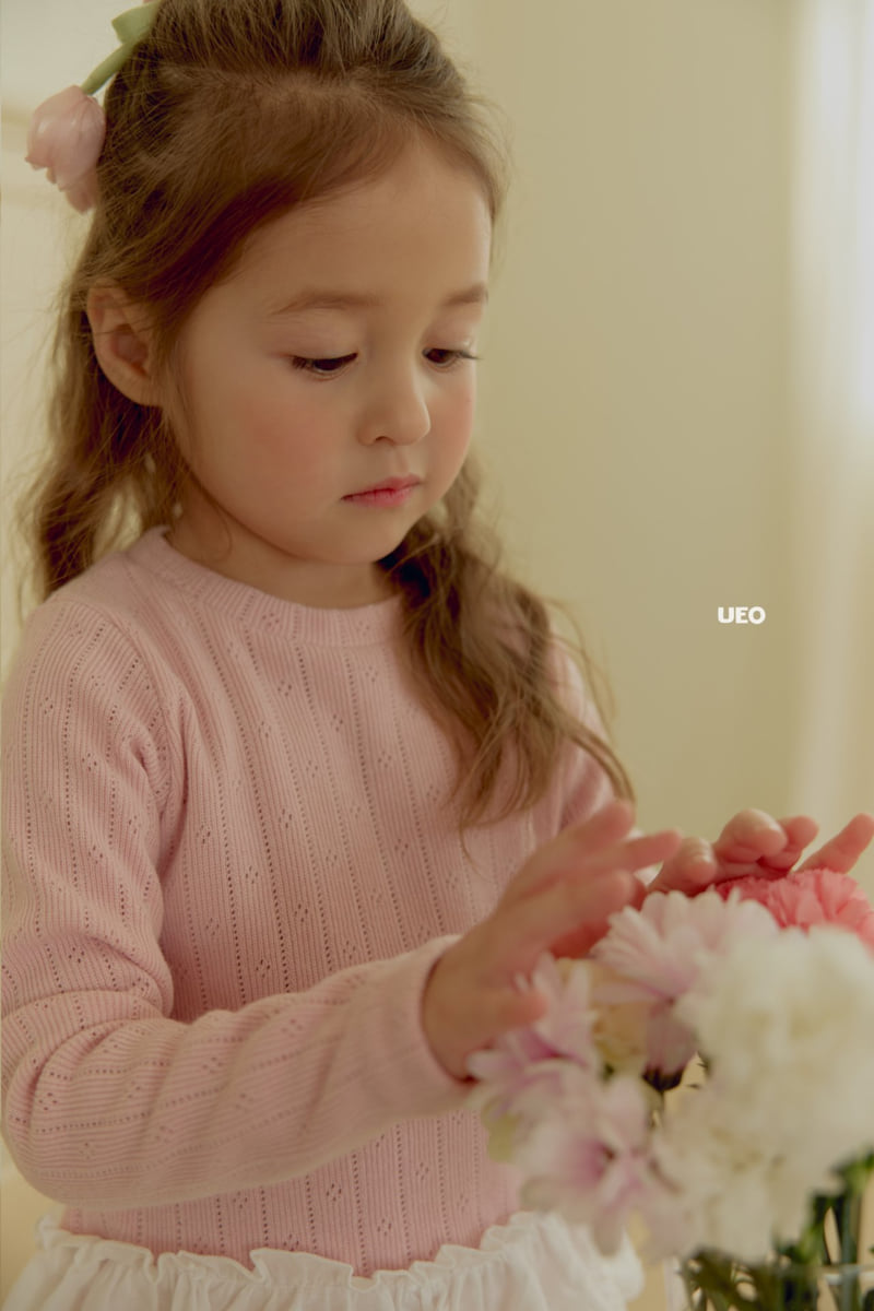 U Eo - Korean Children Fashion - #childrensboutique - Joy Lace Frill Tee - 4