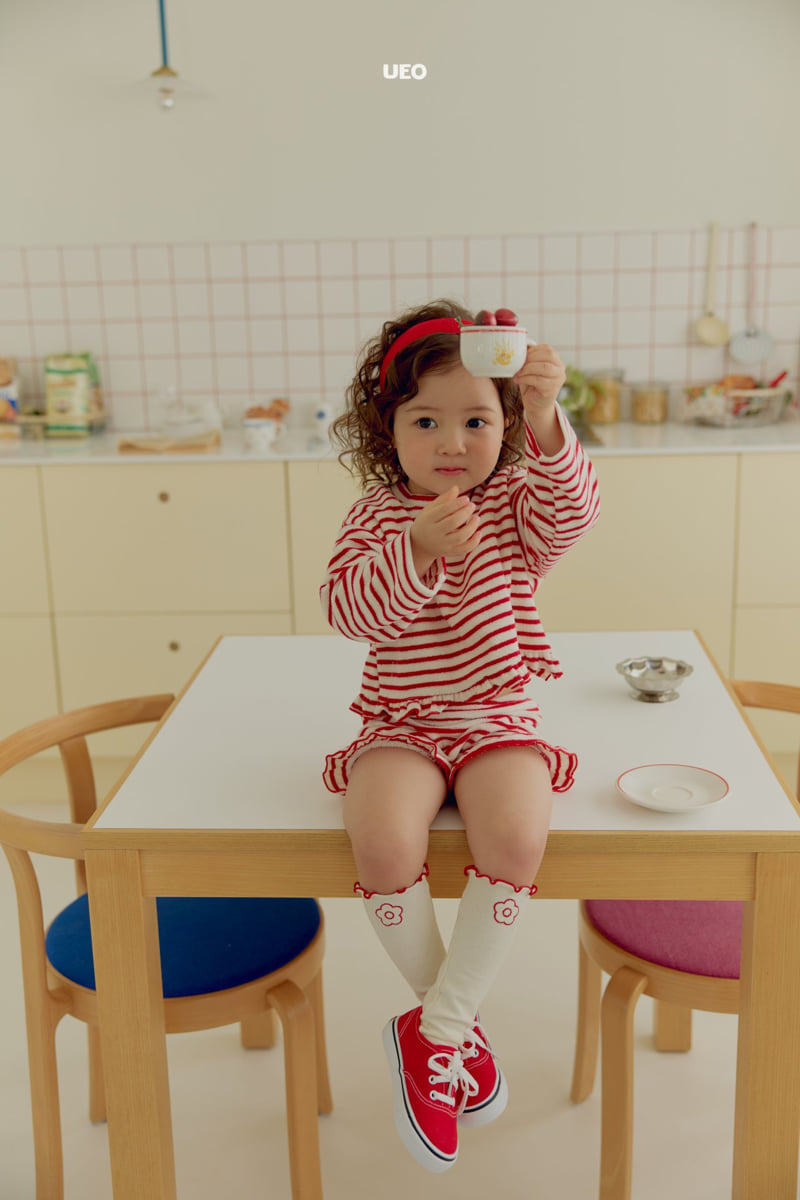 U Eo - Korean Children Fashion - #designkidswear - Carrot Frill Pants - 11