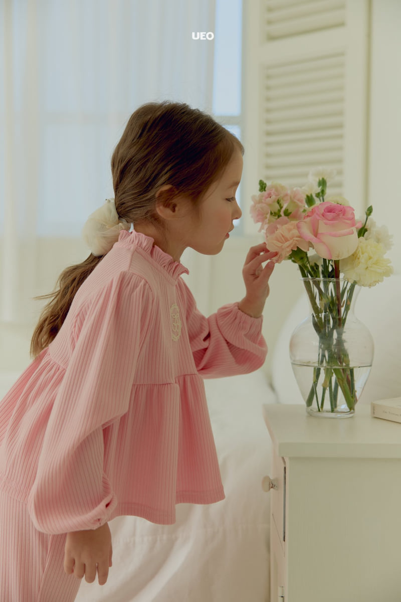 U Eo - Korean Children Fashion - #discoveringself - Cherry Frill Set - 5
