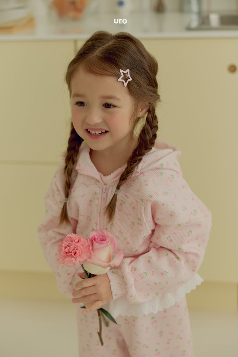 U Eo - Korean Children Fashion - #discoveringself - Bonjour Hoodie Zip-up - 3