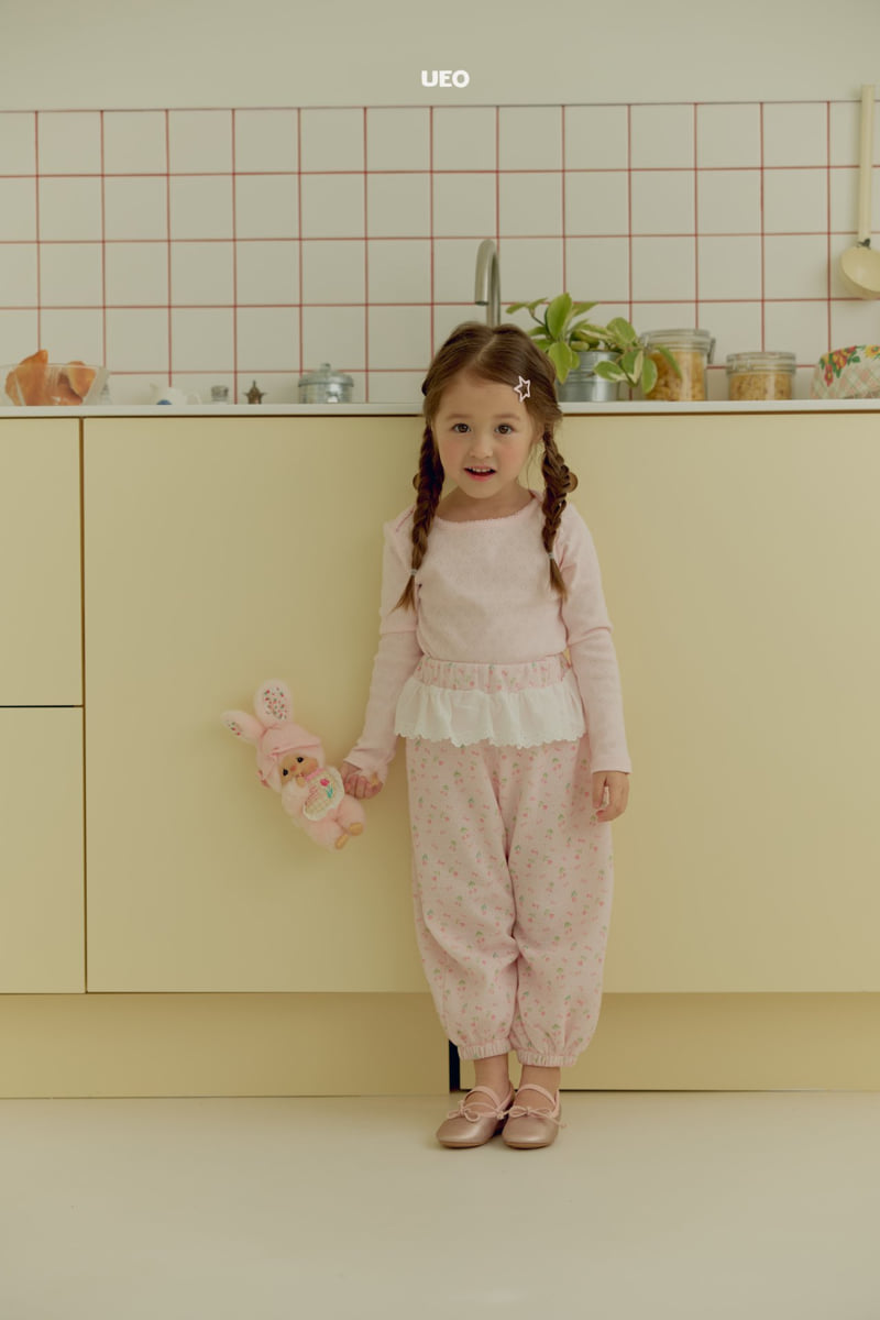 U Eo - Korean Children Fashion - #kidsshorts - Butter Pincot Tee - 9