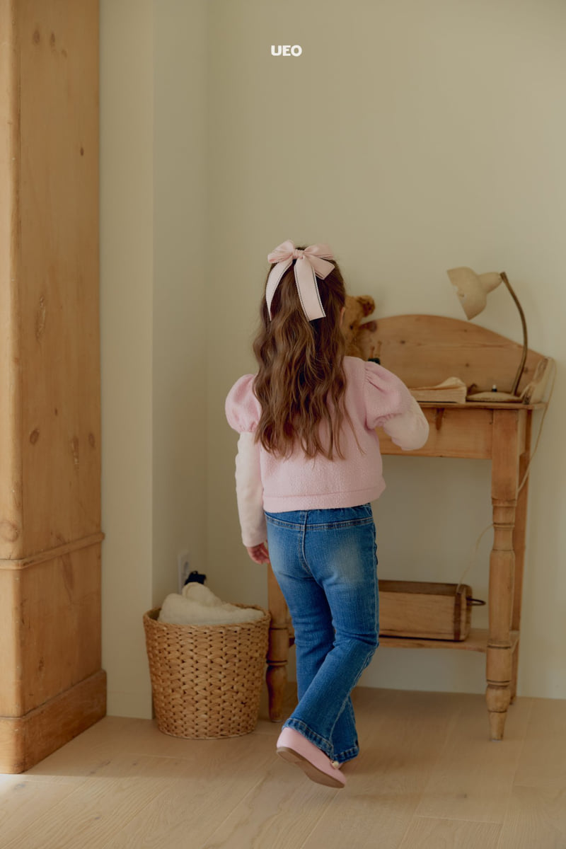 U Eo - Korean Children Fashion - #kidsshorts - Bliss Ribbon Bootcut Pants - 6
