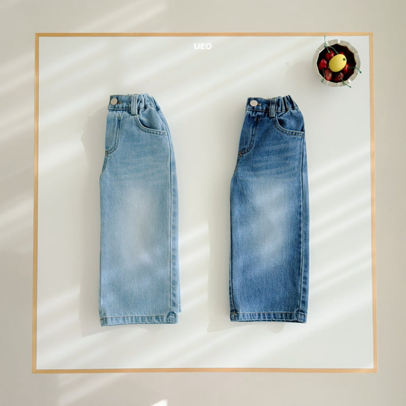 U Eo - Korean Children Fashion - #kidsstore - True Wide Denim Pants