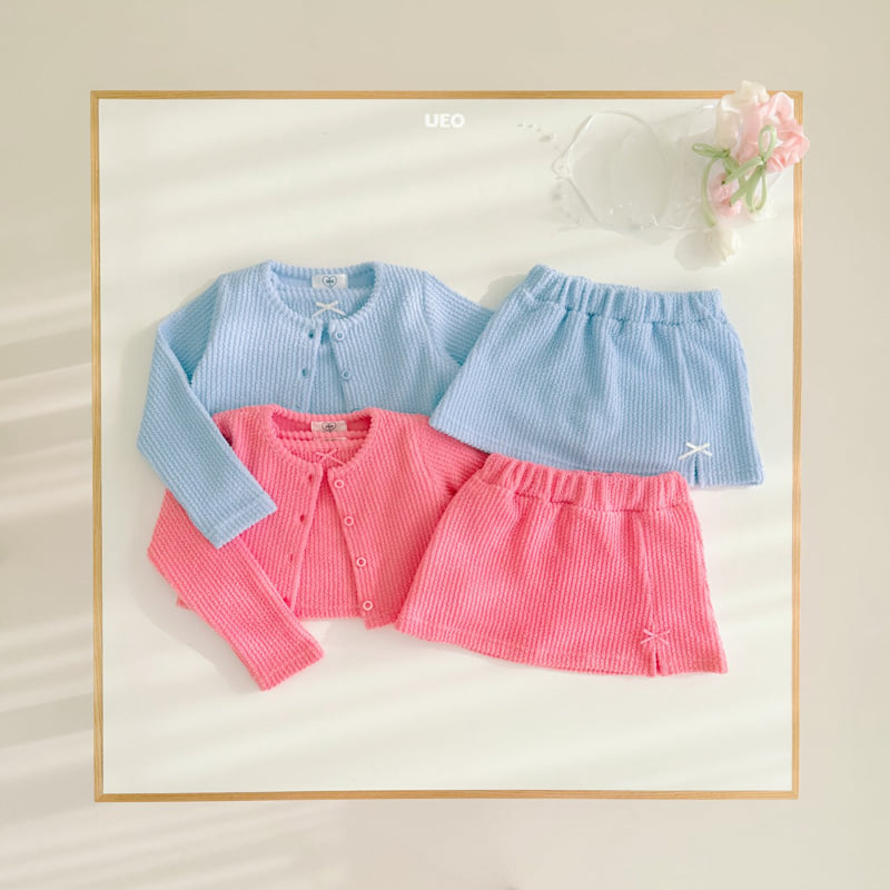 Bombom Cardigan Set by U Eo for Child - view 1