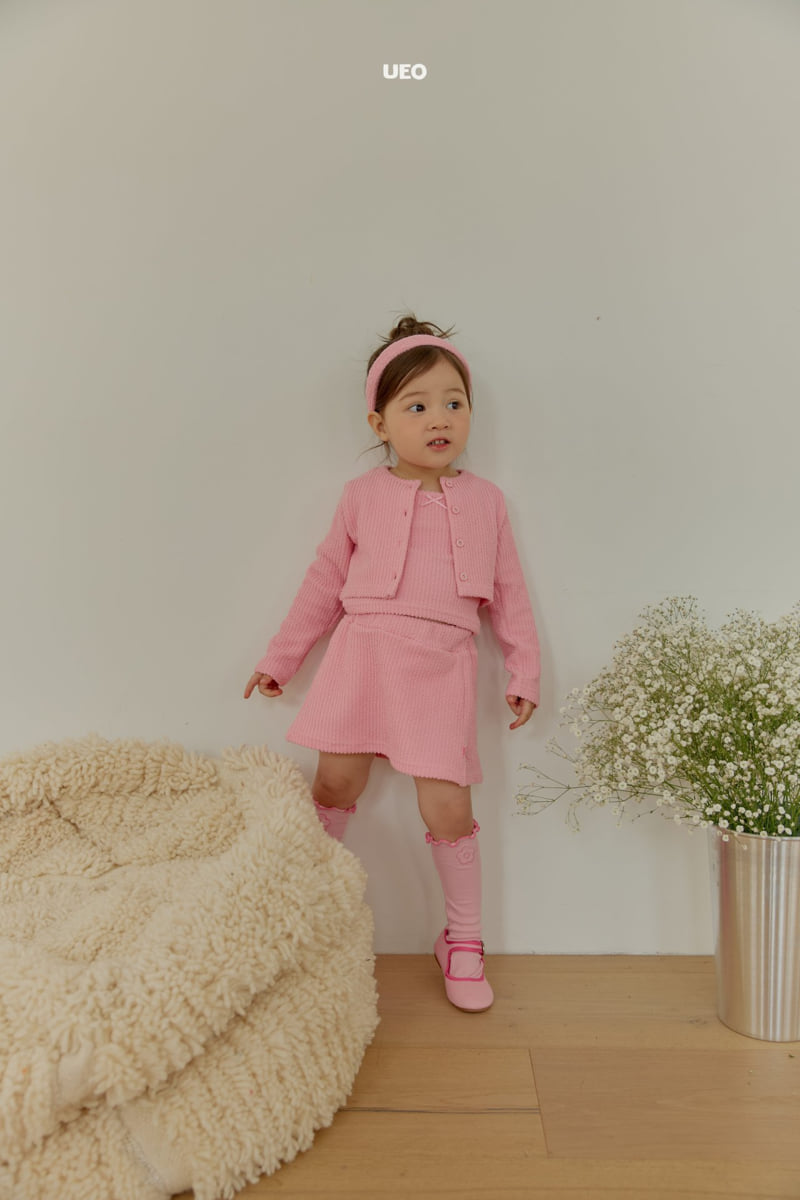 Bombom Cardigan Set by U Eo for Child - view 3